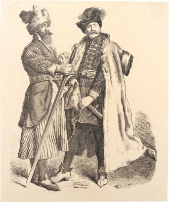 Неизвестный художник. Русский и польский дворяне XVI в.